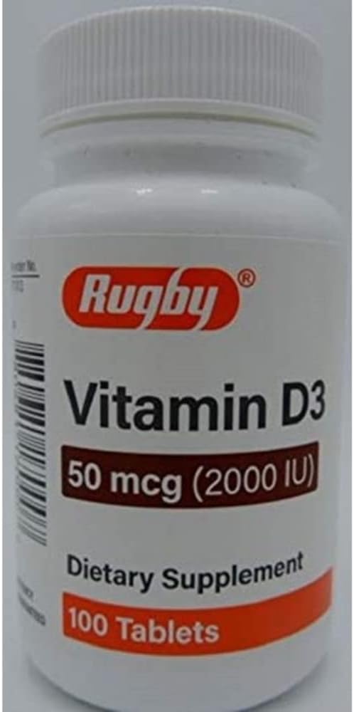 Amazon.com: Vitamin D-3 2000 Iu - 100 Capsules Per Bottle : Health & Household
