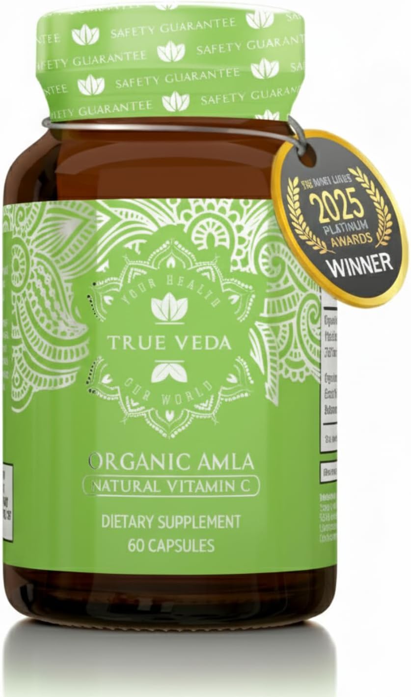 Amazon.com: Organic Amla Powder Capsules | Amla Powder Organic Vitamin C | Indian Gooseberry Natural Extract Whole Food Amalaki Supplement : Health & Household