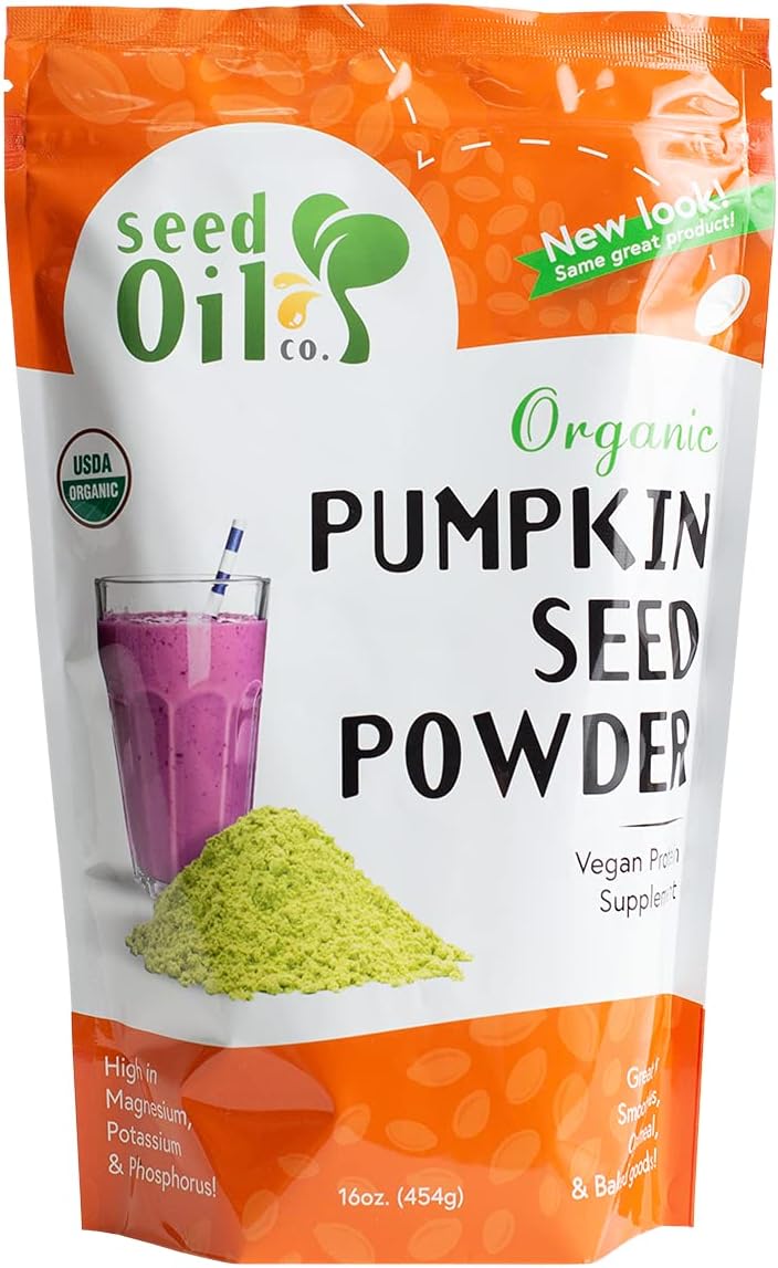 Amazon.com: Pumpkin Seed Protein Powder - New Resealable Pouch! : Health & Household