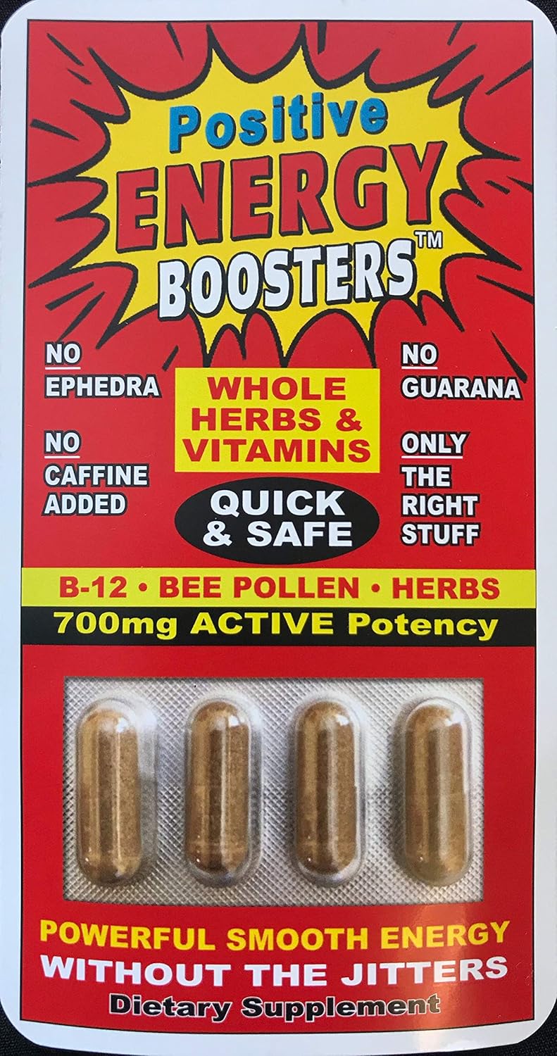 Amazon.com: Positive Power Energy Booster 60 Capsule : Health & Household