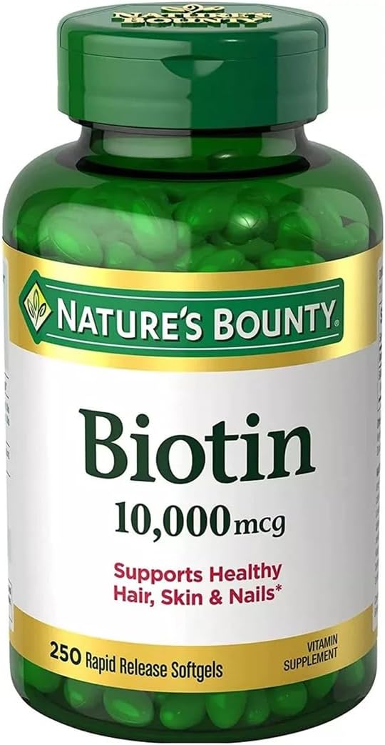 Amazon.com: Nature's Bounty Biotin 10,000 mcg, 250 Rapid Release Softgels : Everything Else