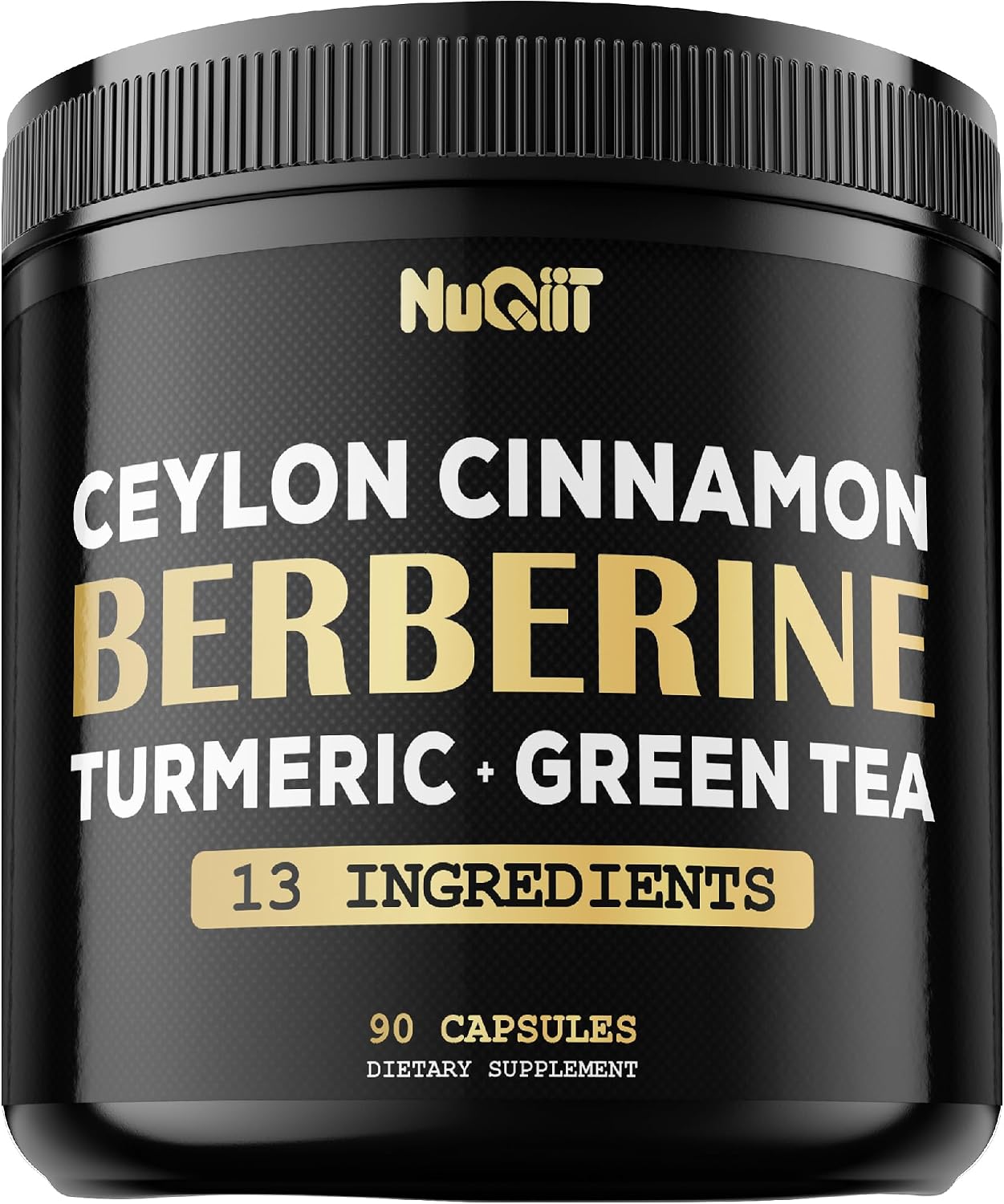 Amazon.com: Berberine Supplement. Added Turmeric Curcumin, Green Tea & More - Support Heart Health, Body Management & Immune System - 90 Capsules for 3 Month Supply : Health & Household