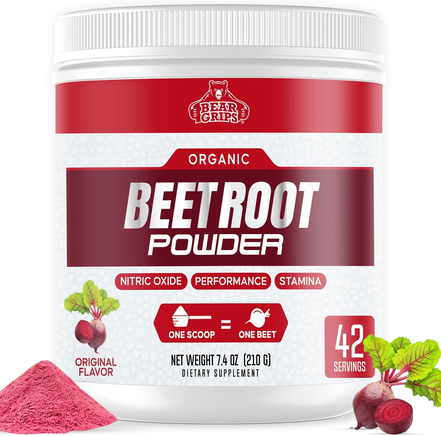 Amazon.com: Organic Beet Root Powder - Nitric Oxide Supplement Super Food Beets Supplements, Beet Powder Organic High Blood Pressure Supplements, Beets for High Blood Pressure Support & Heart health Support : Health & Household