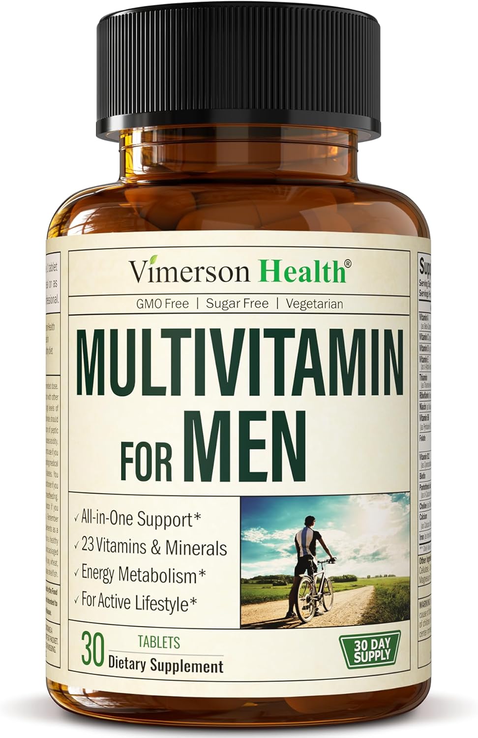 Amazon.com: Multivitamine pentru bărbați - Multivitamine și multiminerale zilnice cu Vitamina D, Vitamina C, B12, Zinc și Fier. Vitamine esențiale pentru bărbați pentru energie, concentrare, rezistență, performanță și sănătatea bărbaților. 30 tablete
