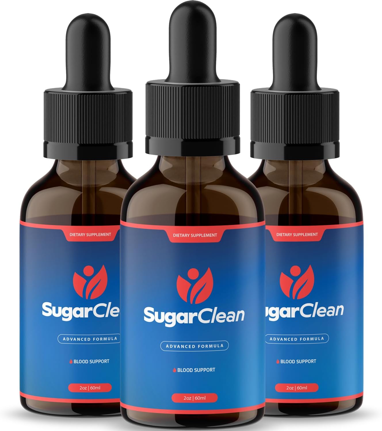 Amazon.com: (3개 세트) Sugar Clean - 공식 SugarClean 드롭, 고급 혈액 포뮬라 지원 보충제 - 최대 강도, 전반적인 건강 및 웰빙을 위한 천연 드로퍼, 3개월분 3병 : 건강 및 가정용품