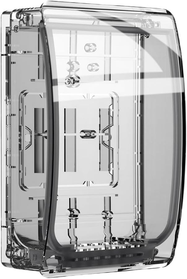 Transparent Waterproof Box For Smart Devices Featuring IP66 Protection And PC V0 Material, Designed For Safe And Outdoor Electronics Enclosure: Amazon.com: Tools & Home Improvement